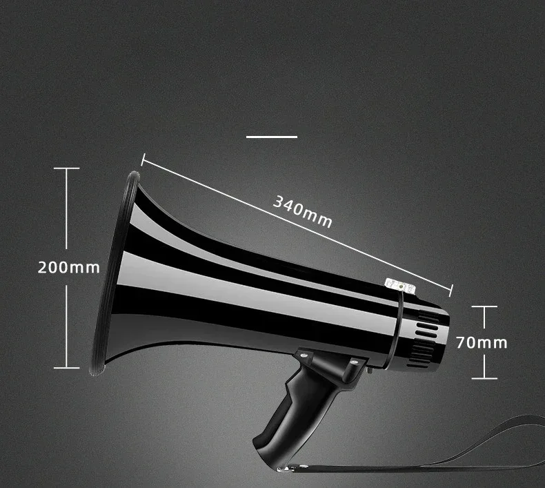 40W High-power Portable Rechargeable Lithium Battery Loudspeaker Megaphone Promotion Special Speaker