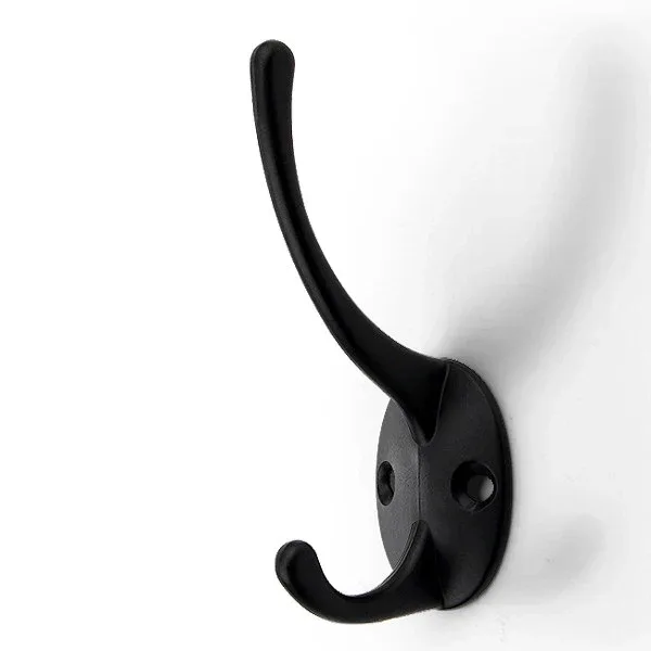 KAK Vintage Hangers Hook Zinc Alloy Wall Hook Bronze Cloth Coat Bag Hat Hanging Hooks Bathroom Kitchen Anitque Racks with screws