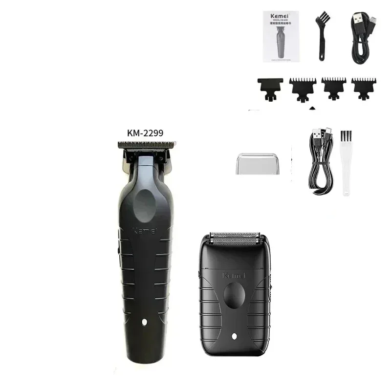 Kemei KM-2296 KM-2299 KM-T95 Professional Hair Clipper Kit or Blade Shaver Male Hair Cutting Machine Men’s Trimmer Machine