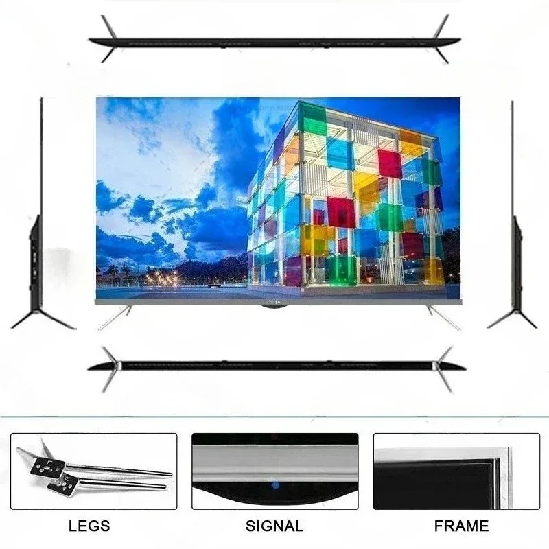 【Hot】43 Inch OLED 4K Ultra HD Smart Android TV | Ultra-Thin Bezel Design, HDR, For Bedroom Gaming
