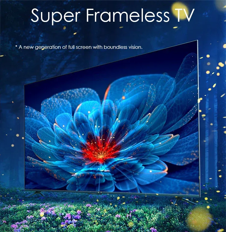 【Hot】43 Inch OLED 4K Ultra HD Smart Android TV | Ultra-Thin Bezel Design, HDR, For Bedroom Gaming
