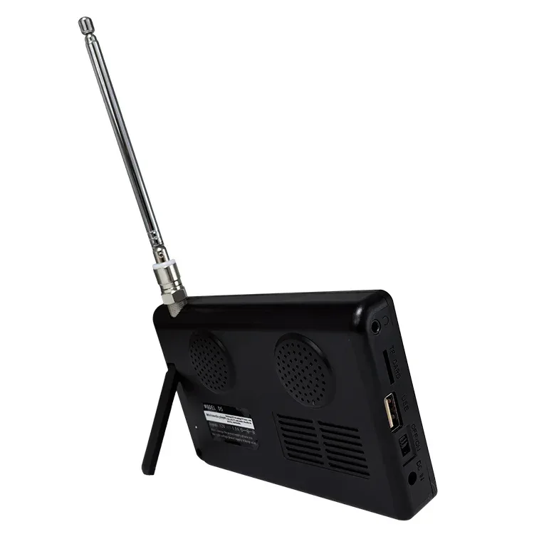 Small TV 5 Inch Portable LED Television Support DVB-T DVB-T2 ATSC ISDB Rechargeable Digital TV