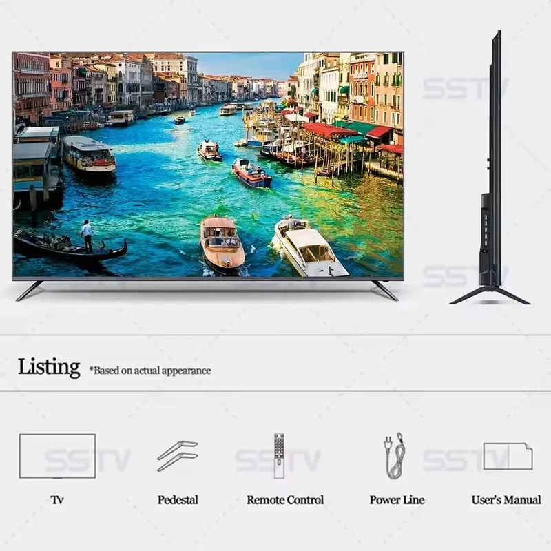 New Design 43 Inch Smart Tv 32 43 50 55 65 Inch 4k Ultra Hd Android Wifi Led Tv Digital Televisions