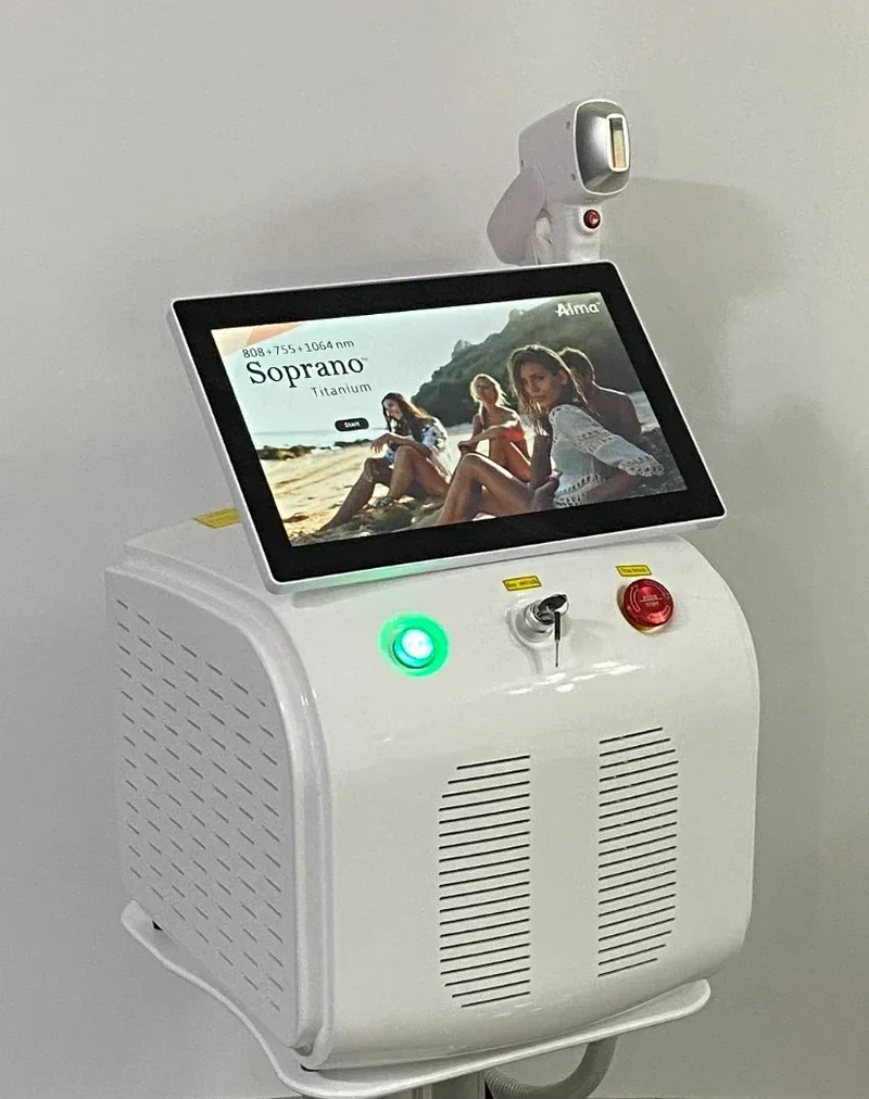 4000w High Power Diode Laser Hair Removal Cold Permanent Epilator Hair Removal Device Diode Laser Remove Hair Machine