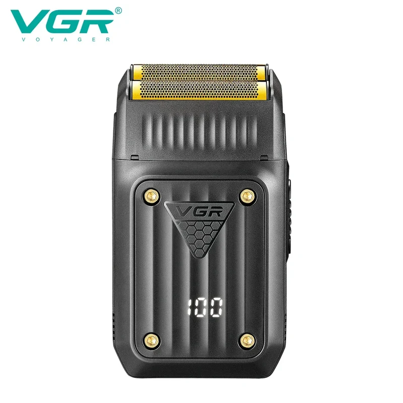 VGR 363 Razor Electric Shaver Professional Hair Trimmer Rechargeable Shaving Barber Beard Trimmer Foil Hair Shaver for Men