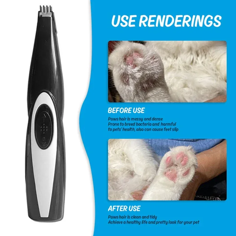 Electric Pet Clipper Grooming Kit For Dogs Reachageable Trimmer Haircut Cat Hair Cutting Remover Professional Machine Set