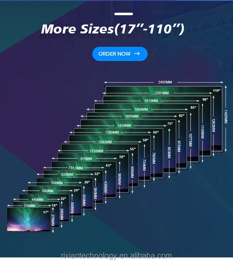 Best Selling 43 50 55 65 Inch Smart TV Full HD Top-Ranked Interface Flat Screen Android TV LCD Displays Used For Hotel
