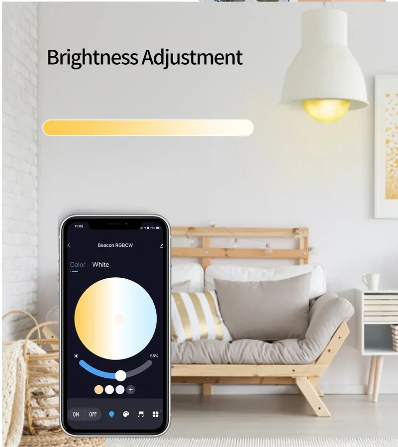 E27 Tuya Smart Light Bulbs RGB e27 Led Bulb AC 10W 12W 15W 18W Smart Home Zigbee Lamp Works With Alexa Google Home Smartthings