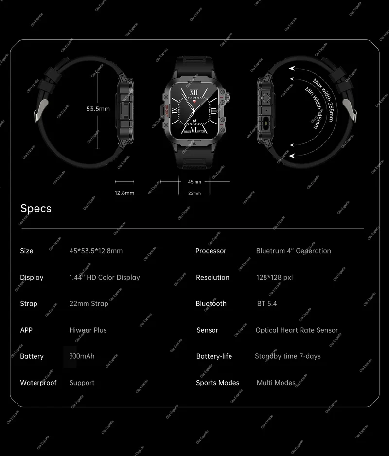 2026 Rugged Military Smart Watch Men's Outdoor Watch LED Flashlight 2.01'' HD Touch Screen Voice Bluetooth Call Smartwatch Gifts