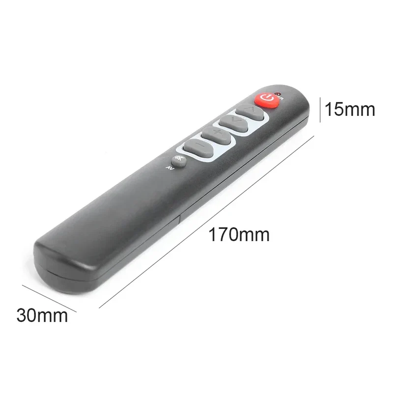 Copy IR Remote for TV STB DVD VCR Universal 6 Big Button Learning Remote Control Electronic Smart Home Accessories