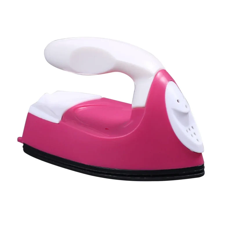 Garment Iron Mini Handheld Garment Iron Non-Stick Portable Electronic Iron for DIY Art and Craft with US Plug Mini Garment Iron