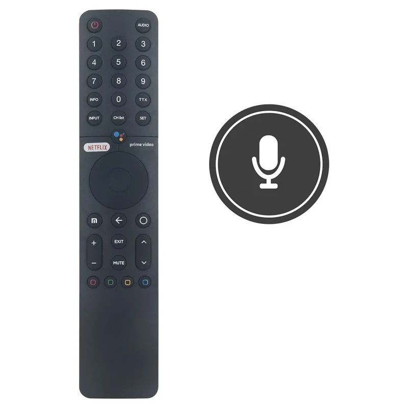 XMRM-19 360° Bluetooth Voice Remote Control for Xiaomi Mi TV Android 4K P1 Q1 Smart TV Fit for L32M6-6AEU L43M6-6AEU L75M6-ESG
