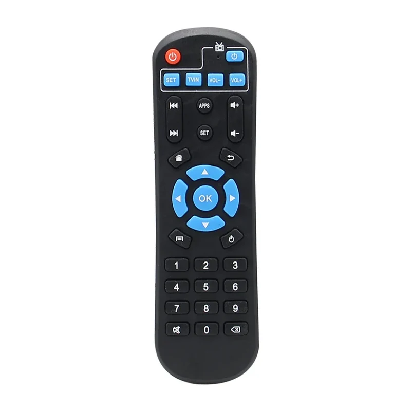 Replacement Remote Control Compatible for Android TV Box T95 T95 MAX T95Z H96MAX X96 MX10 X88 with Learning Function