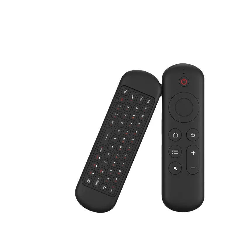2.4GHz Wireless M5 Air Mouse BT 5.2 Mini Keyboard Backlit Remote Control IR Learning Remote Control for PC Android TV Box