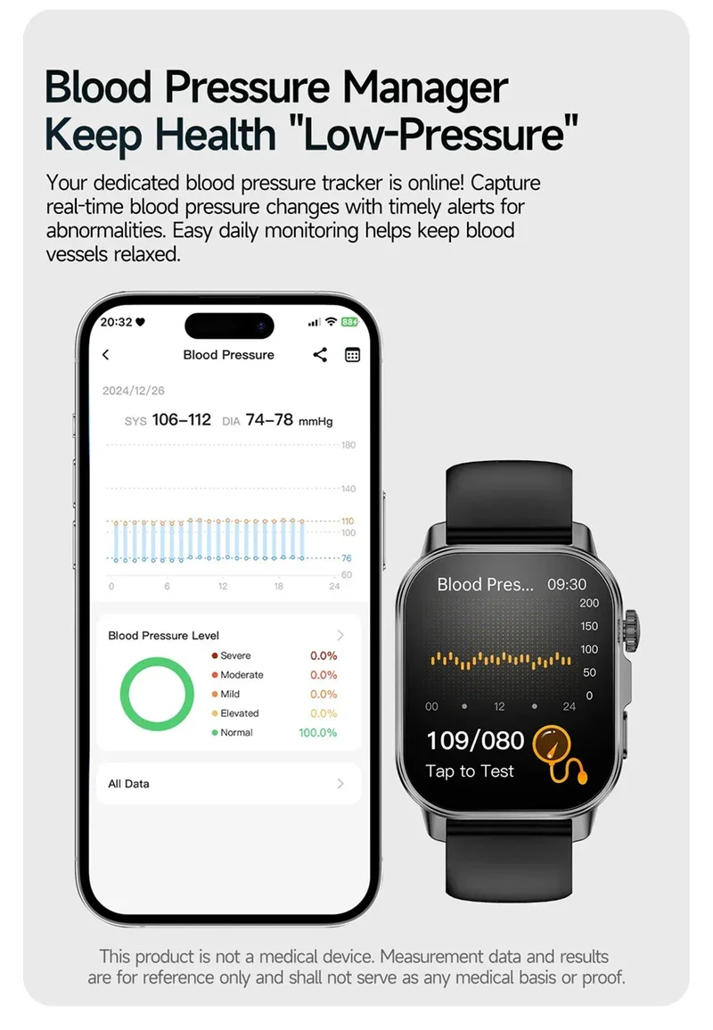 2026 New Model Uric Acid & Lipid Health Analysis Smart Watch Men ECG+PPG Bluetooth Call 2.01-inch Flashlight Smartwatch Women