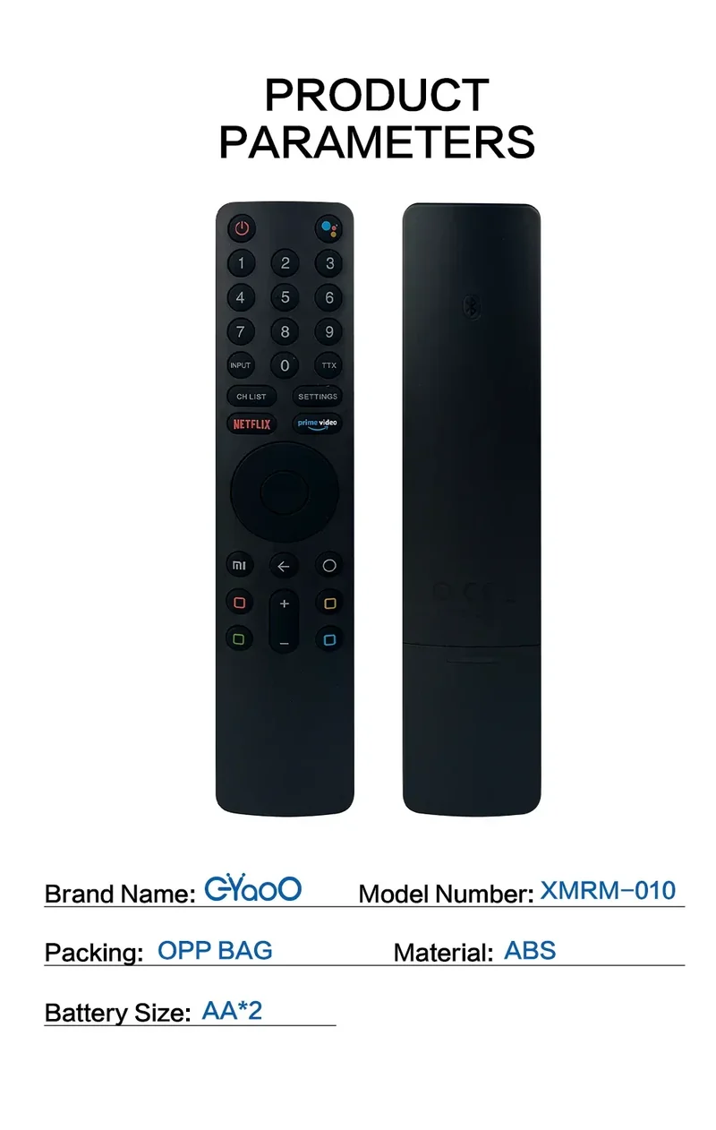 XMRM-010 Voice Remote Control For Xiaomi MI TV 4A Android Smart TVs Wireless L65M5-5ASP L32M5-5ASP L43M5-5ASP L55MS-5ASP