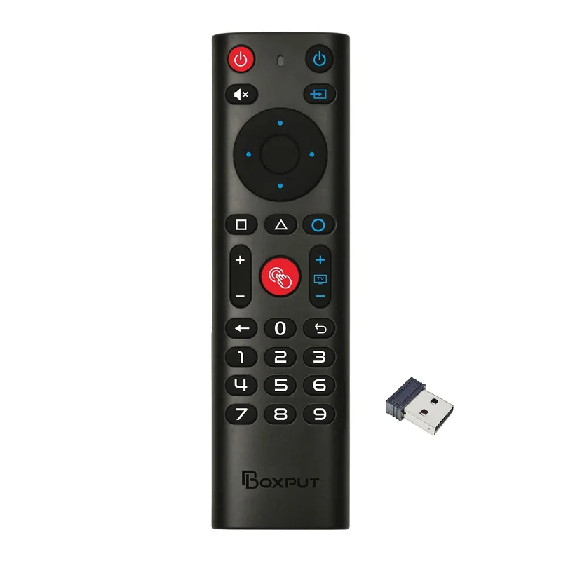 BPR3S PLUS BT Air Mouse Voice Function IR learning TV 2.4G Wireless Remote Controller With Gyroscope for Android TV Box/PC