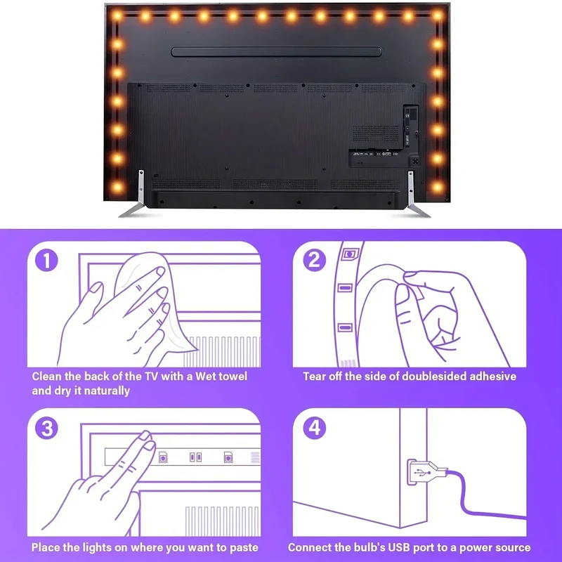 RGB LED Strip Light APP Bluetooth Control IR for Bedroom Living Room TV Backlight Remote Lamp Neon Lighting Home Kit Appliance