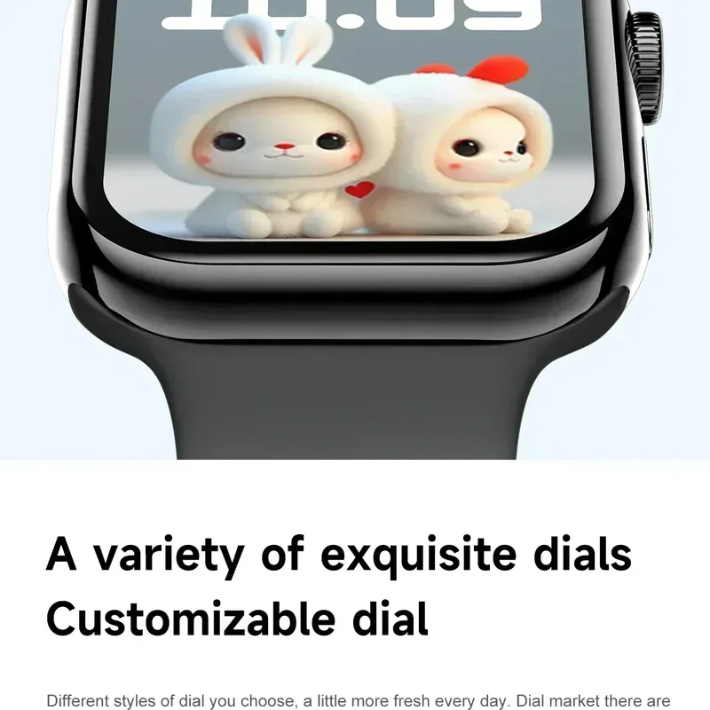 New Watch 10 Smart Watch Men Body Temperature BT Call NFC Always on Display GPS Sport Watches Women Smartwatch For Apple Android