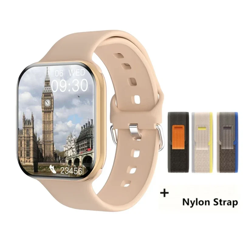 New Watch 10 Smart Watch Men Body Temperature BT Call NFC Always on Display GPS Sport Watches Women Smartwatch For Apple Android