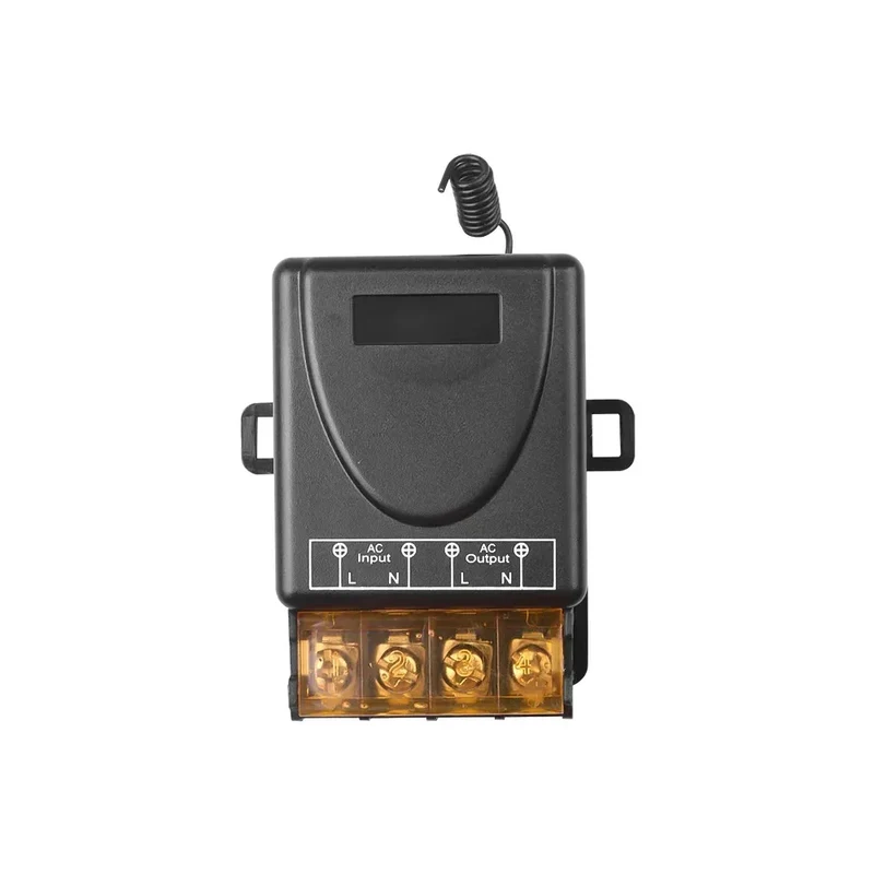 Universal Remote Control Switch 433mhz Wireless Switch AC 220V Relay and On Off Transmitter for Light Lamp Water Pump Door