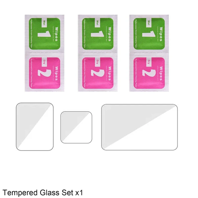Silicone Case for GoPro Hero 13 Black Tempered Glass Screen Protector Protective Film Flip Battery Side Cover Lens Cap