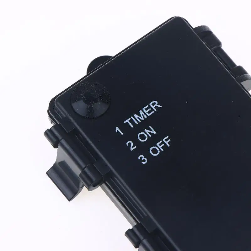 1 Set 3 Sections AA Battery Holder 3V No.5 Waterproof And Dustproof Battery Cartridge With Timing Function