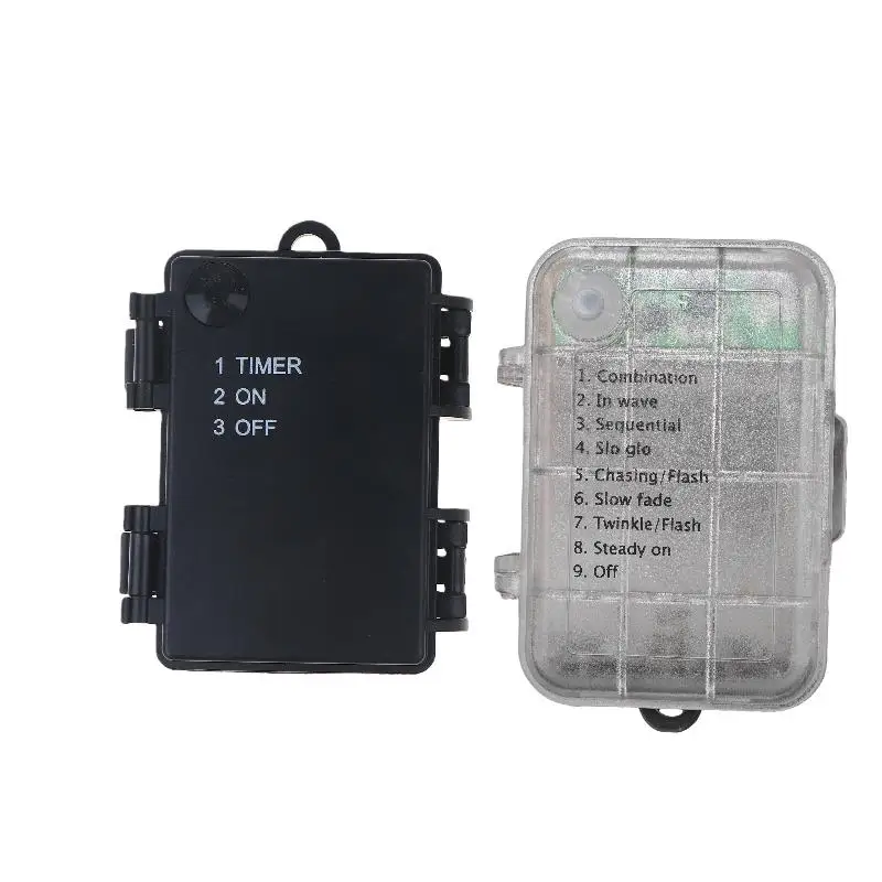 【TG】1 Set 3 Sections AA Battery Holder 3V No.5 Waterproof And Dustproof Battery Cartridge With Timing Function Battery Storage