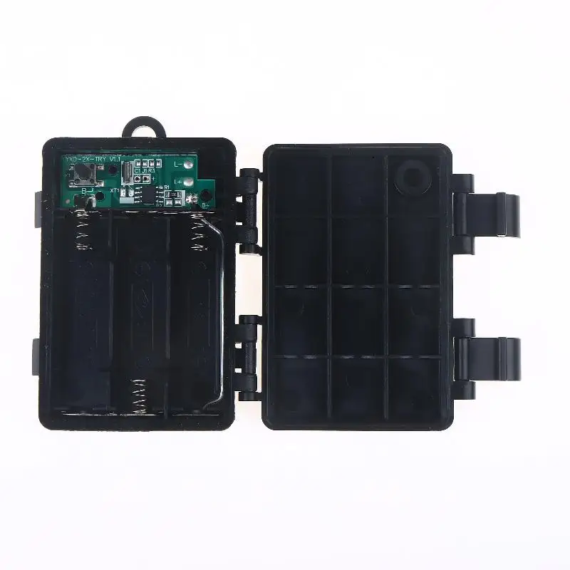 【TG】1 Set 3 Sections AA Battery Holder 3V No.5 Waterproof And Dustproof Battery Cartridge With Timing Function Battery Storage