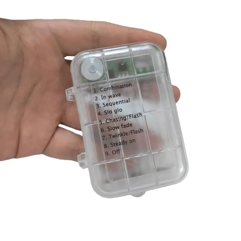 【TG】1 Set 3 Sections AA Battery Holder 3V No.5 Waterproof And Dustproof Battery Cartridge With Timing Function Battery Storage