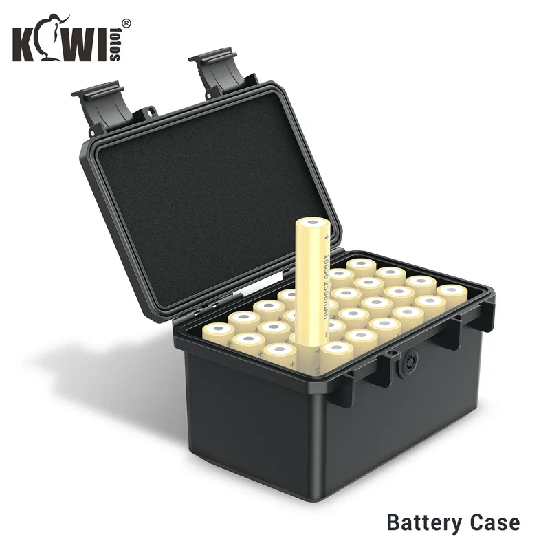 Multi Slots 18650/21700/AA/AAA/Coin Battery Case Storage Box Container Holder IP67 Waterproof And Dustproof Battery Storage Box