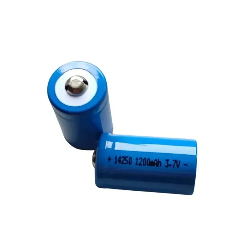 4pcs/lot 14250 rechargeable lithium battery LS14250 ER14250H 1/2-R6 1/2 AA 1200mah rechargeable 3.7V lithium battery