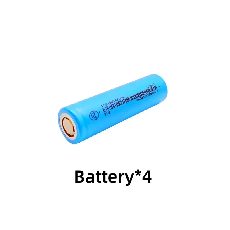 100% Original for 18650/26V 3.7V 2.55Ah Li-ion Battery used for flashlights, remote control batteries.