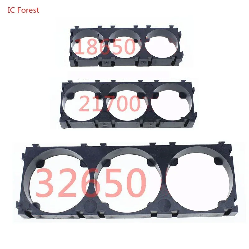 Wholesale 100 Pcs 18650/21700/26650/32650 Lithium Battery Holder 12V/24V/36V48V/60V72V e-bike Battery Combination Fixed Bracket