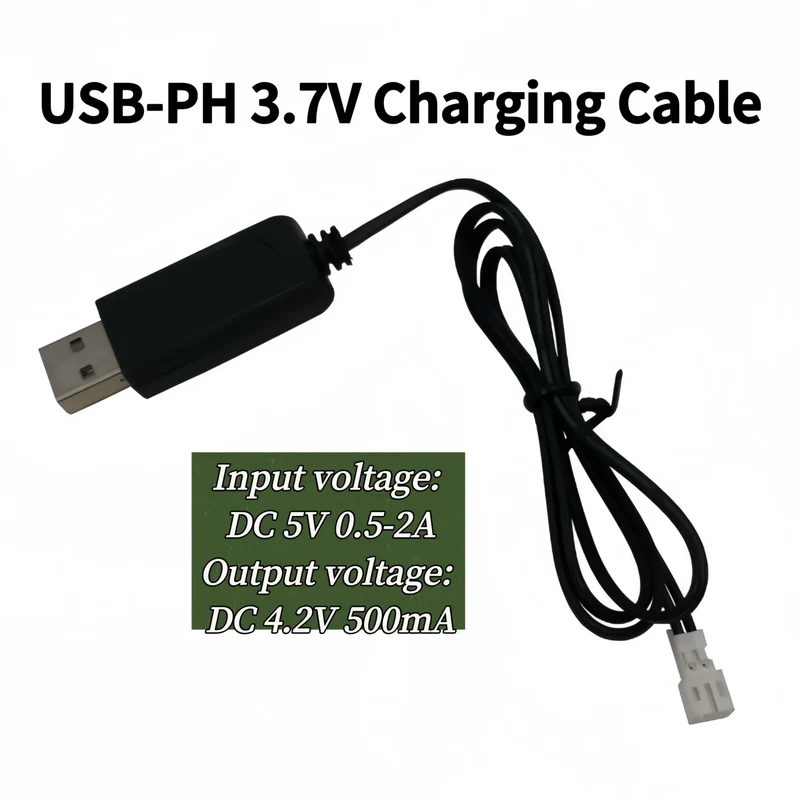 18500 rechargeable lithium battery 3.7V 1400mAh USB-PH Charger for Flashlight Dron Electric toothbrush Wireless mouse Power bank