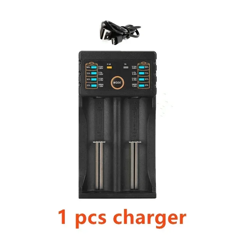 *-high-quality 26650 battery 5000mAh 3.7V 50A lithium-ion rechargeable battery, suitable for LED flashlights+chargers and DIY*.;