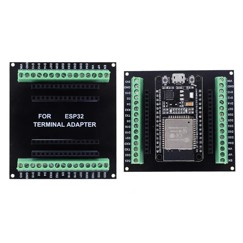 ESP32 Development Board WiFi + Bluetooth module Ultra-Low Power Consumption Dual Core NodeMCU-32S ESP32 32D 32U 30Pin Board