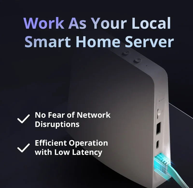 SONOFF iHost Smart Home Hub Zigbee Gateway Multi-mode Wifi LAN Wireless Remote Control Local Automation For Most of Devices
