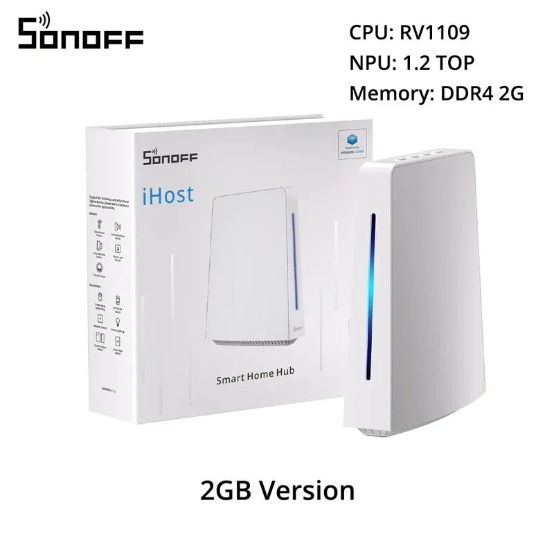 SONOFF iHost Smart Home Hub Zigbee Gateway Multi-mode Wifi LAN Wireless Remote Control Local Automation For Most of Devices