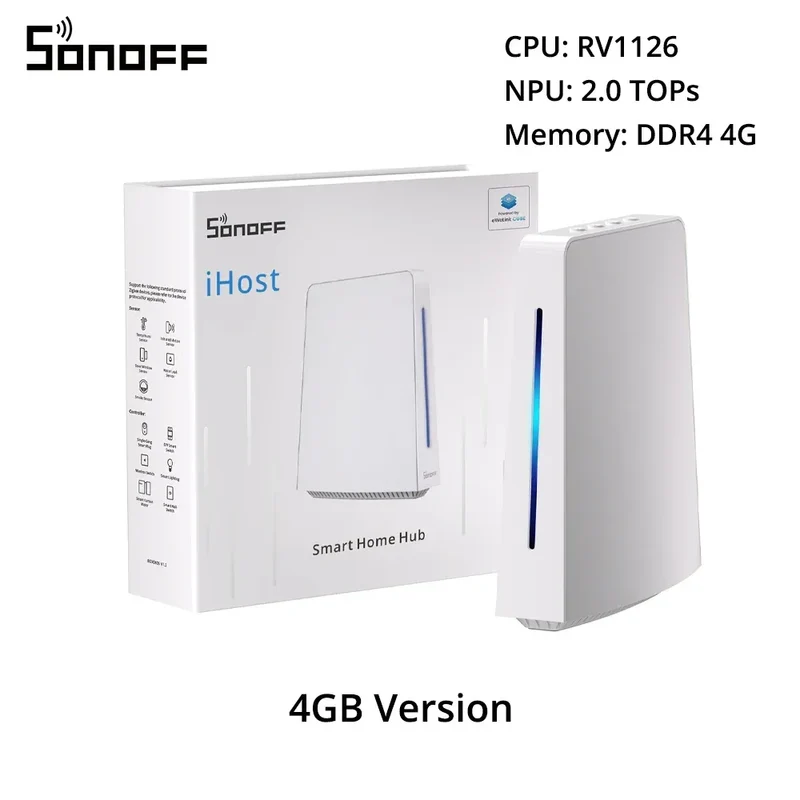 SONOFF iHost Smart Home Hub Zigbee Gateway Multi-mode Wifi LAN Wireless Remote Control Local Automation For Most of Devices