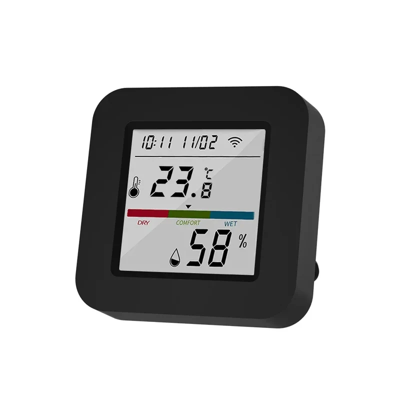 Tuya Smart Universal IR Remote With Temperature Humidity Sensor for Air Conditioner TV AC Works with Alexa Google Home Yandex