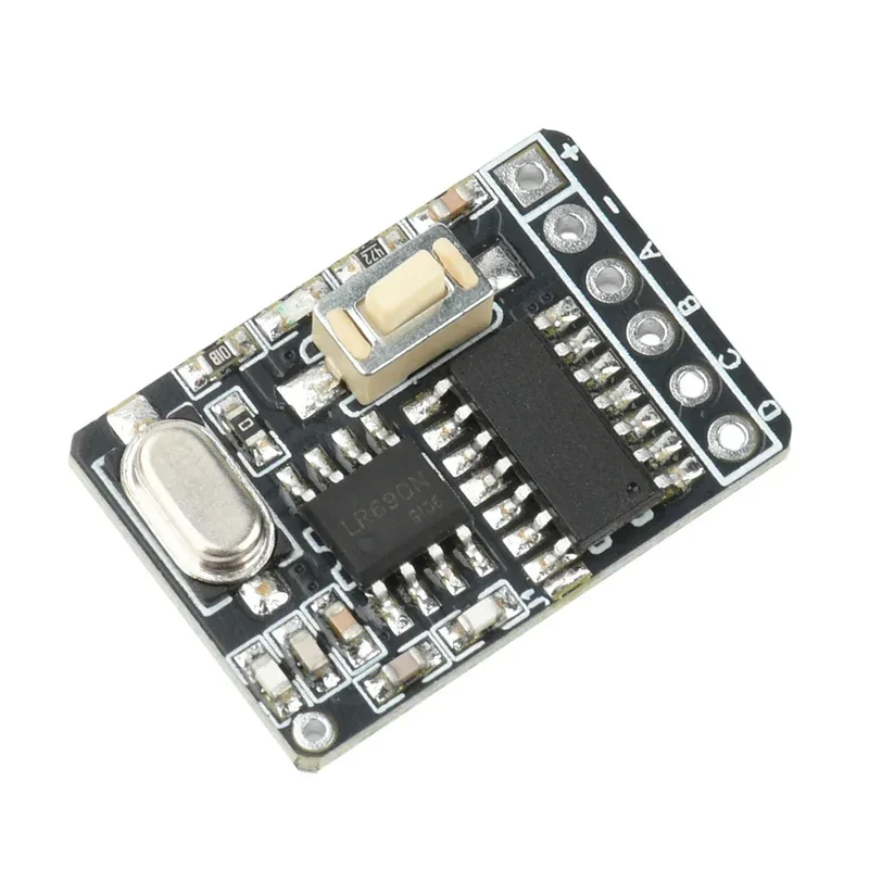 RF 433MHz Receiver Module 4-Channel Switch Transmitter Wireless Remote Controll RX480E Learning Code Decoding Receiver DIY kit