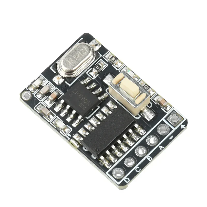 RF 433MHz Receiver Module 4-Channel Switch Transmitter Wireless Remote Controll RX480E Learning Code Decoding Receiver DIY kit