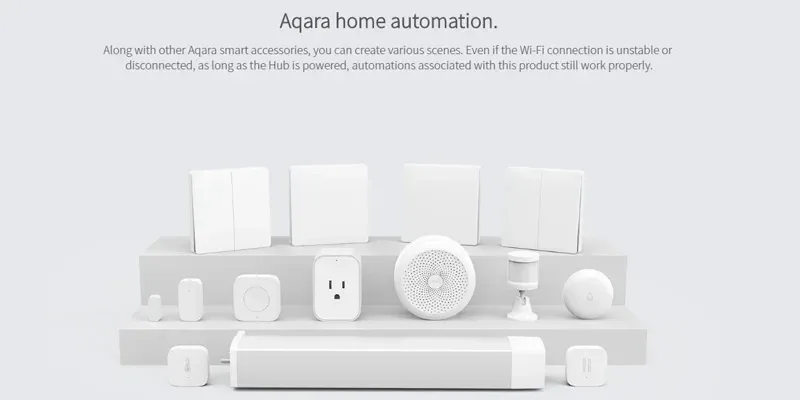 Aqara Sensor Smart Wireless Mini Switch Key Zigbee Connection Remote One Key Control Button Home Security Mihome Homekit