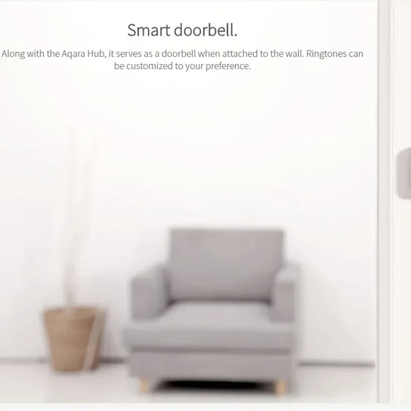 Aqara Sensor Smart Wireless Mini Switch Key Zigbee Connection Remote One Key Control Button Home Security Mihome Homekit