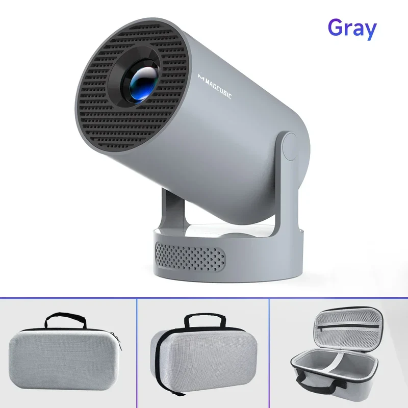 Magcubic HY300 Pro+ Android14 Projector 8000 Lumens 720P Outdoor Portable Movie Home with 5W Speaker WiFi6 BT5.4 Upgrated HY300