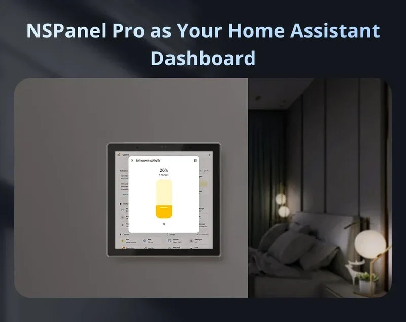 SONOFF NSPanel Pro Smart Home Control Panel Smart Thermostst Power Consumption DIY Switch Module Supports All Sonoff Devices