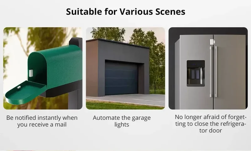 SONOFF SNZB-04P Sonoff Zigbee Door Sensor SNZB 04P Local Smart Scene Linkage Tamper Alert Home Security Work with Alexa Google