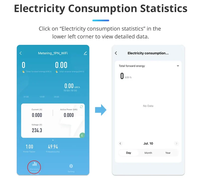 Zemismart Smart Energy Meter Zigbee WiFi Monitor Electric Sensor Measure Work With Tuya Zigbee2mqtt Home Assistant