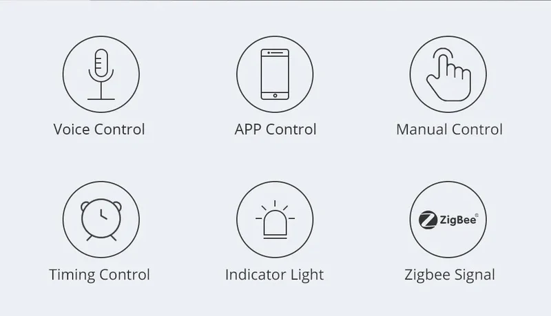 Zemismart Zigbee Interrupter 1 2 3 4 6 Gangs Light Switch Brazilian Wall switches Work with Tuya Smart Life Alexa Google Home